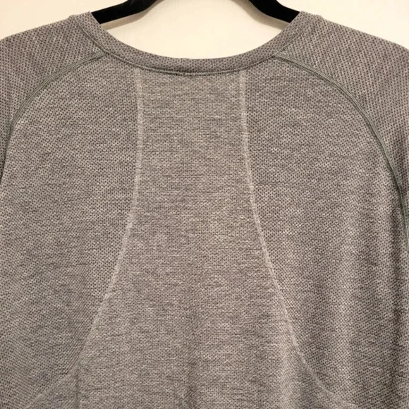 LULULEMON Men's XL Metal Vent Tech long sleeve shirt Slate gray athleisure - Picture 6 of 11